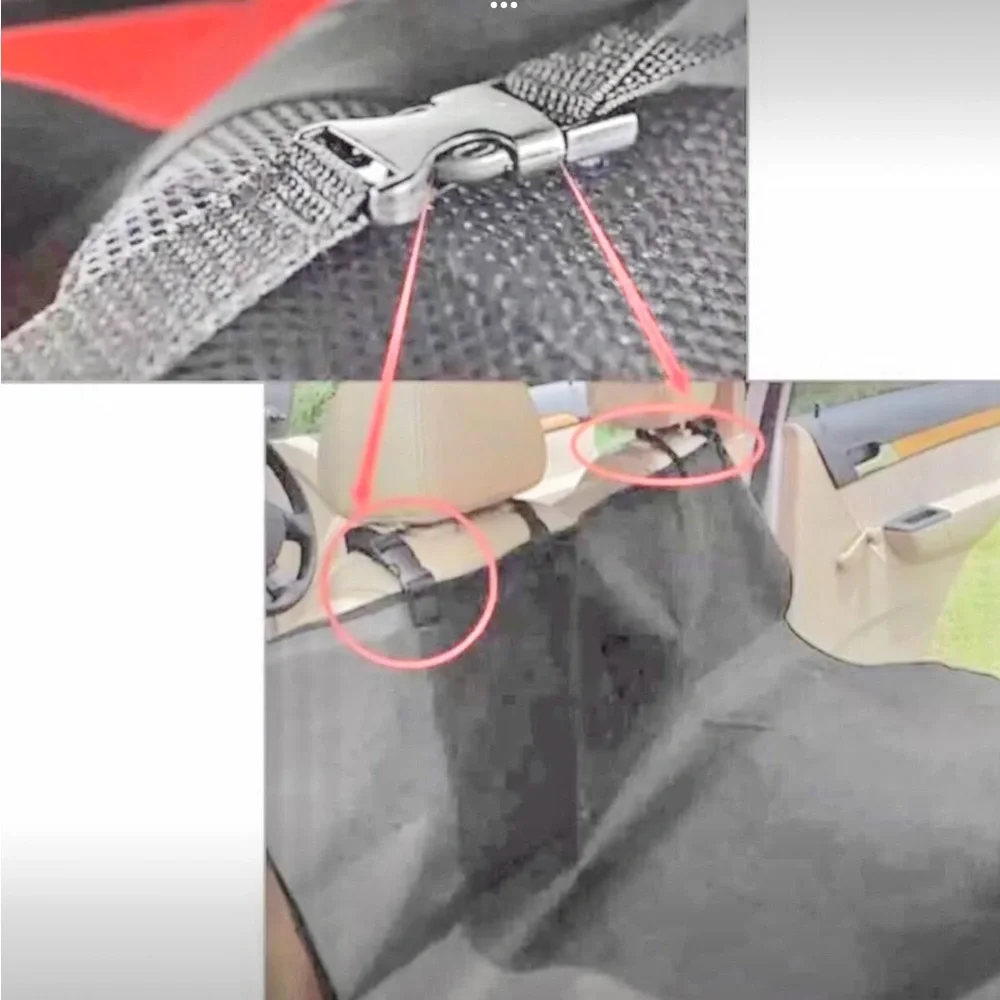 New in bag, Wishbone Hammock style back car seat pet protector, universal fit